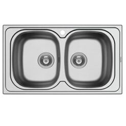 Chậu rửa bát Hafele Rose II 2B - Thép không gỉ