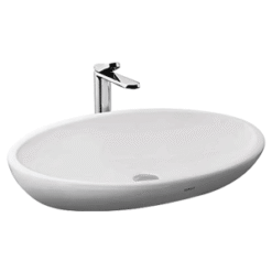 Chậu rửa mặt đặt bàn TOTO LW818JW/F