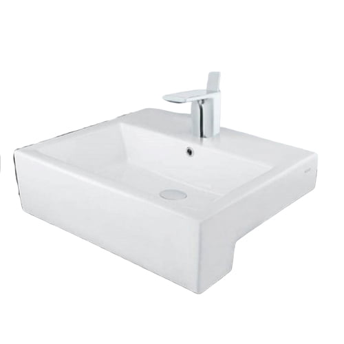 Chậu rửa mặt bán âm bàn TOTO LT647CR