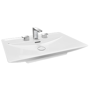 Chậu rửa mặt INAX AL-S630VFC/BW1