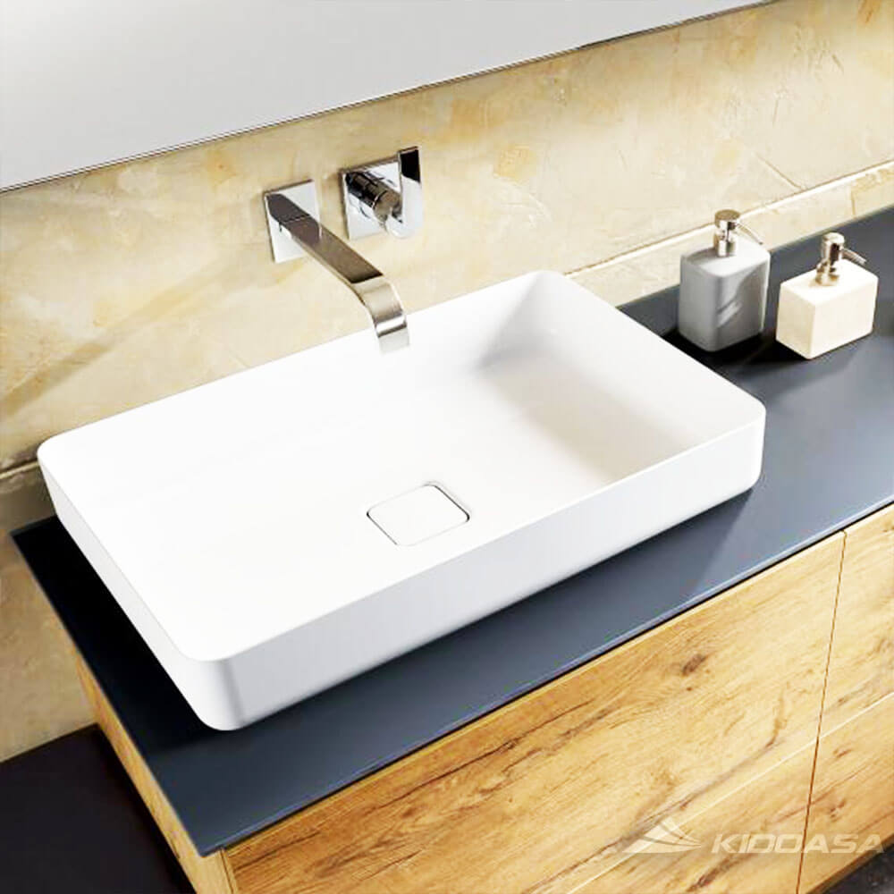 Chậu rửa mặt Kaldewei Miena 3185 White - Made in Germany - Ảnh 4