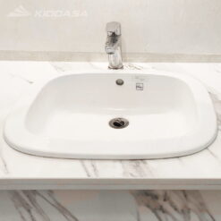 Chậu rửa mặt đặt bàn TOTO L763#XW - Dương vành