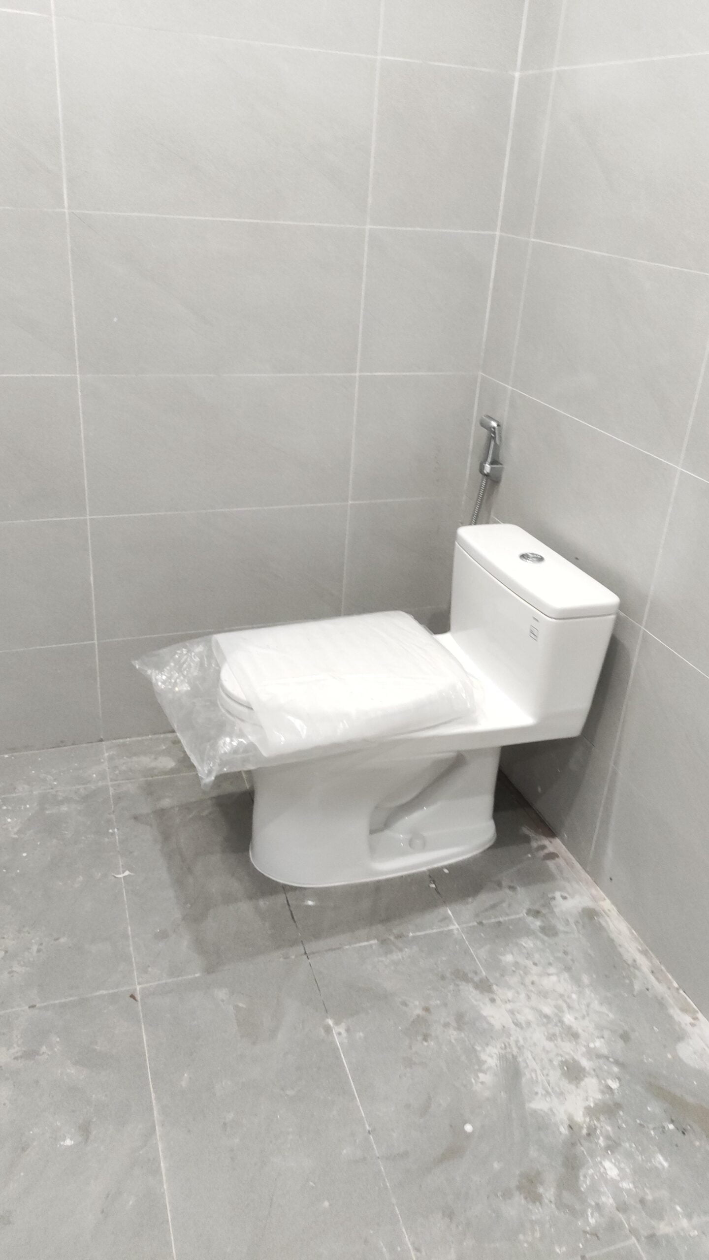 Kidoasa lắp đặt thiết bị phòng tắm gia đình chị Thủy