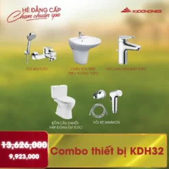 Combo thiết bị phòng tắm Kidohomes 32