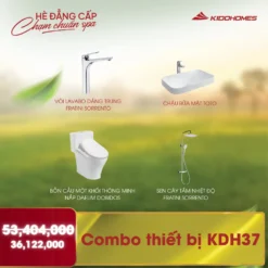 Combo thiết bị phòng tắm Kidohomes 37