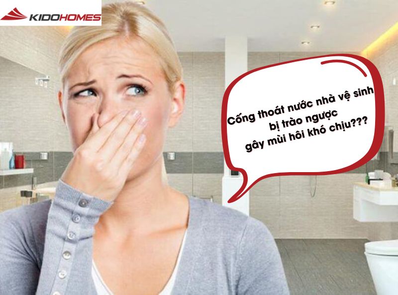 Cống thoát nước nhà vệ sinh bị trào ngược và cách khắc phục