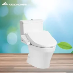 BÀN CẦU HAI KHỐI TOTO KÈM NẮP RỬA ĐIỆN TỬ CS326DW18#XW