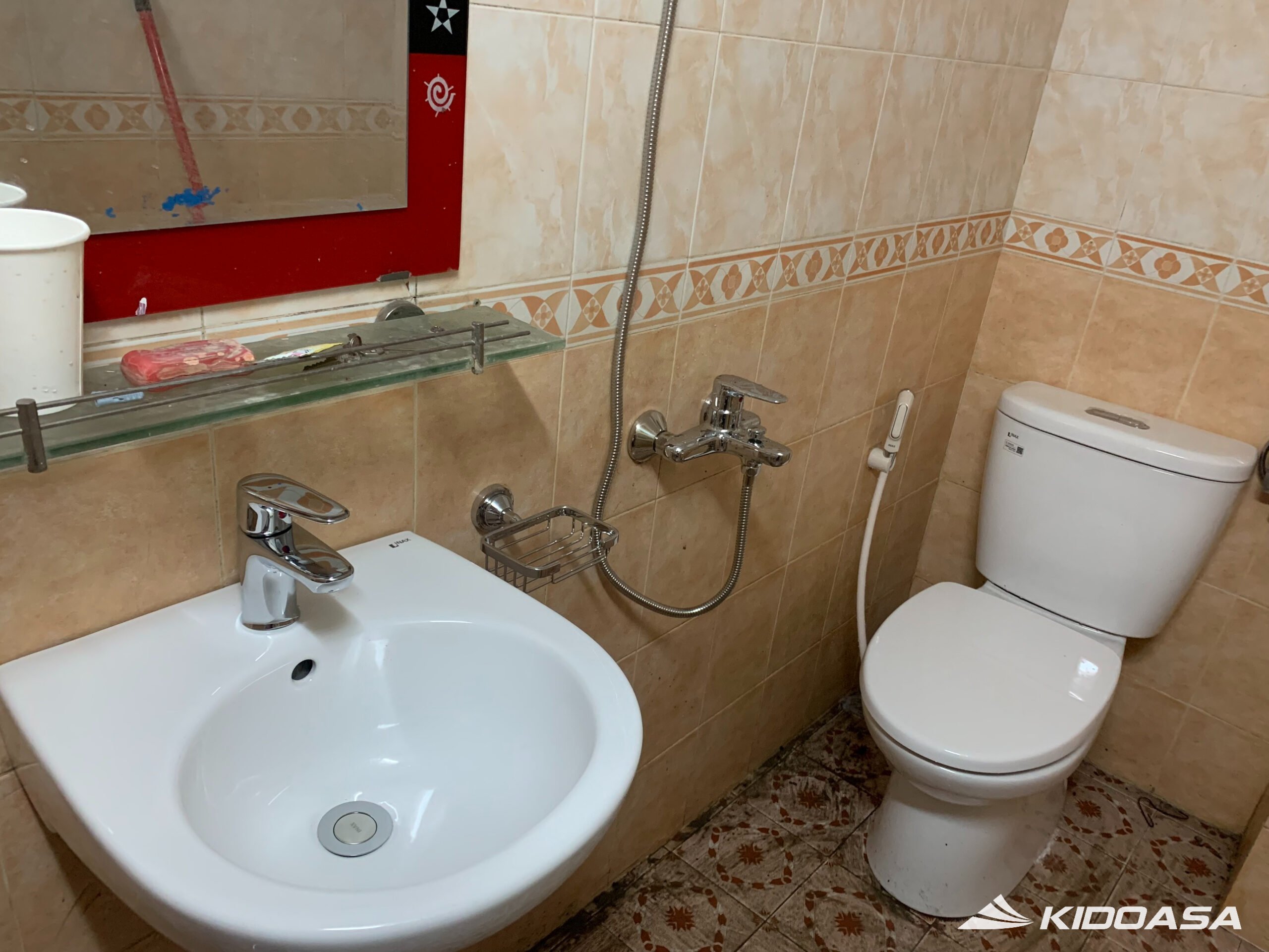 Và đây là hình ảnh phòng tắm sau khi lắp đặt