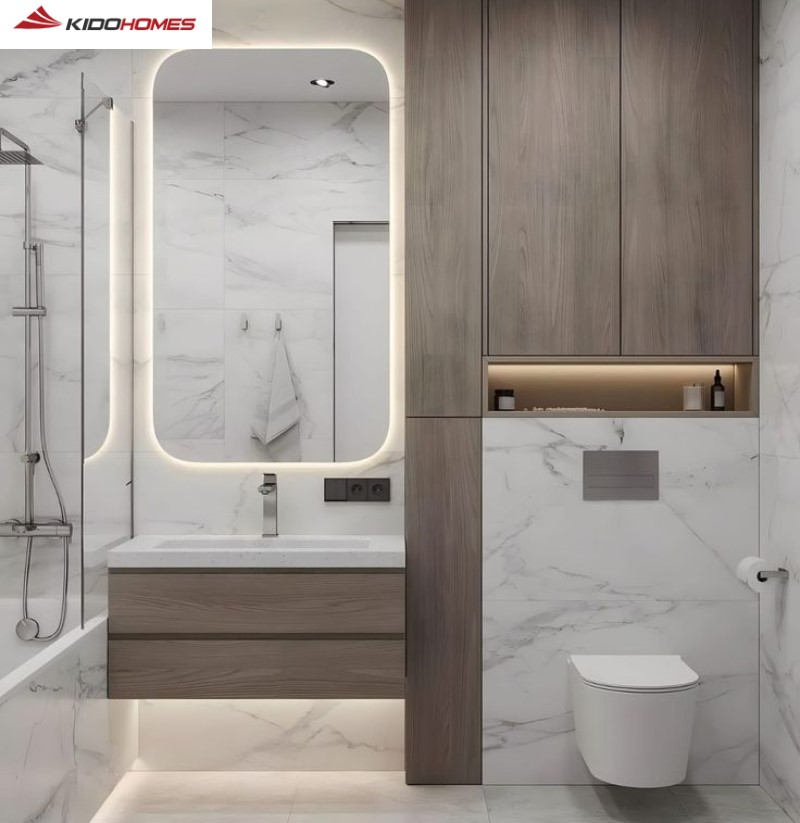 Đặc trưng của phong cách Minimalist trong thiết kế phòng tắm Đặc trưng của phong cách Minimalist trong thiết kế phòng tắm