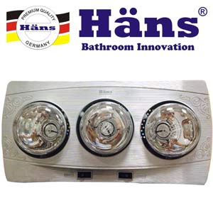 Đèn sưởi nhà tắm Hans H3B