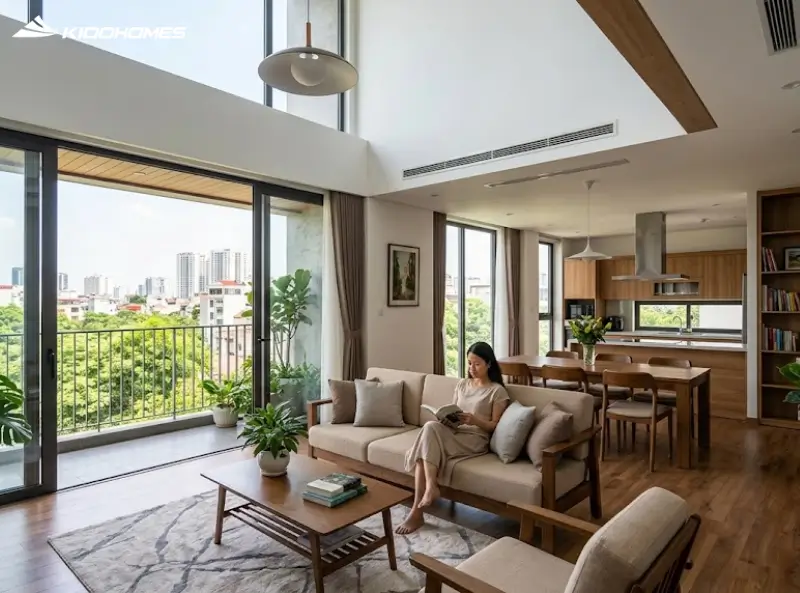 Độ cao trần nhà lý tưởng tại Việt Nam: Bao nhiêu là “chuẩn” cho một không gian sống hoàn hảo?