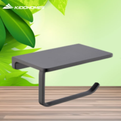 Lô giấy liền kệ để đồ Fratini Black Cylinder 39070304BK