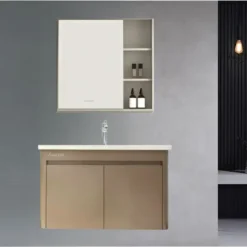 Combo tủ chậu tủ gương cao cấp FRATINI 39030104448050/390306137070