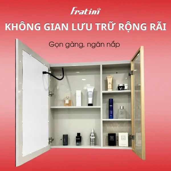 Tủ gương Fratini Milano Model 390307368075