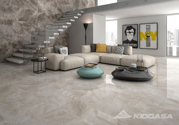 Gạch Vân đá tự nhiên nhập khẩu Tây Ban Nha 02349090SNGB Gris - Ảnh 2