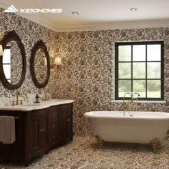Gạch vân đá 09914080RM4084 Mosaico Crema Décor
