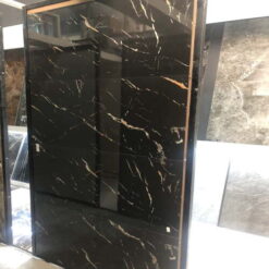 Gạch vân đá tự nhiên 099160120YCB Could Black High Glossy Siêu bóng