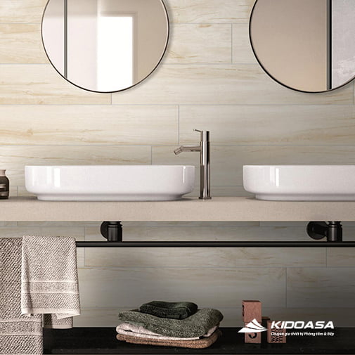 Gạch thiết kế Vân gỗ Eurotile Mộc Lan MOLM01