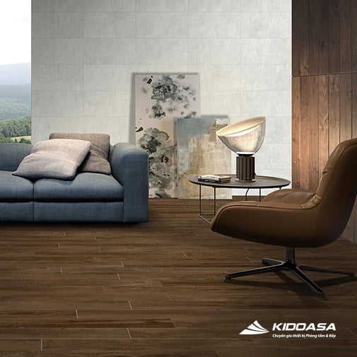 Gạch thiết kế Vân gỗ Eurotile Mộc Lan MOLM04