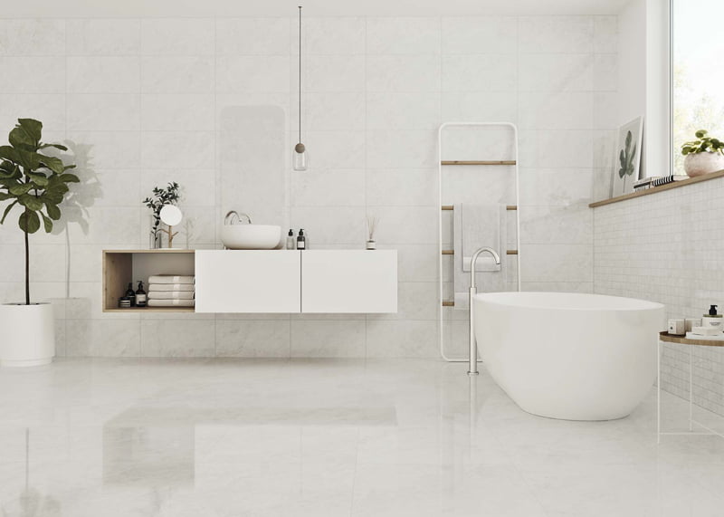 Gạch Vân đá tự nhiên nhập khẩu Tây Ban Nha 0434595120AM Crema - Ảnh 4