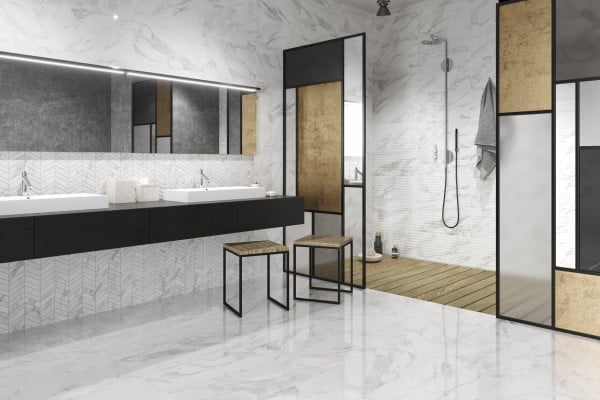 Gạch Vân đá tự nhiên nhập khẩu Tây Ban Nha 02343090EAMT1 Bright - Ảnh 4