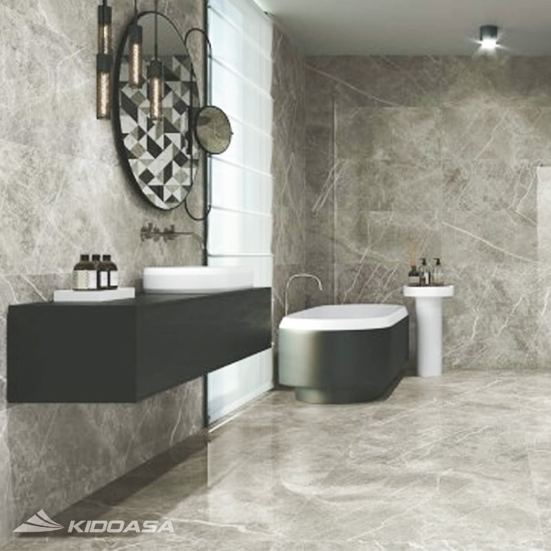 Gạch Vân đá tự nhiên nhập khẩu Tây Ban Nha 02349090YFGB1 Gray