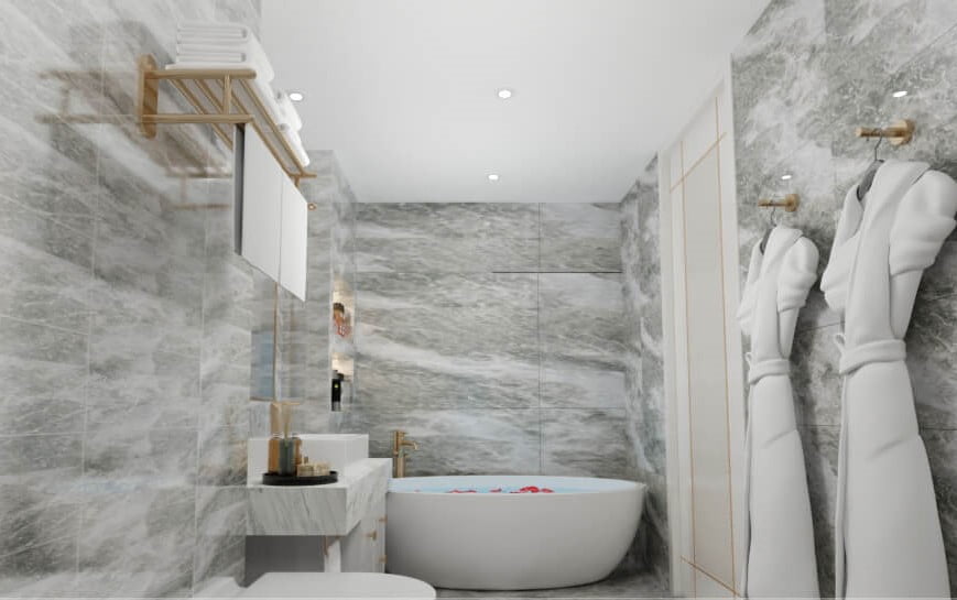 Gạch Vân đá tự nhiên Eurotile Hoa Đá HODD03 - Ảnh 3