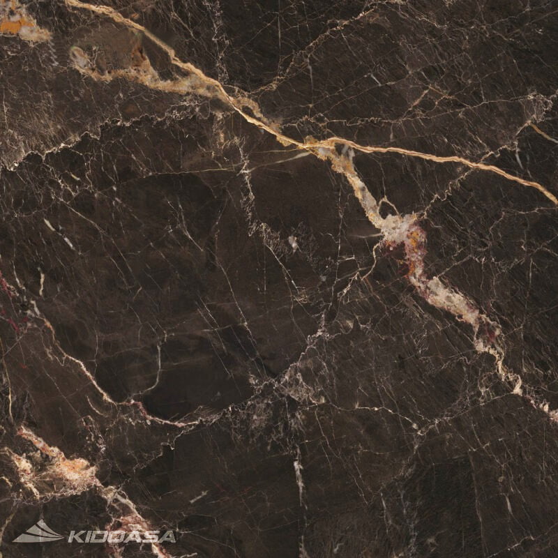 Gạch Vân đá tự nhiên nhập khẩu Tây Ban Nha 023460120KFGB Black - Ảnh 3