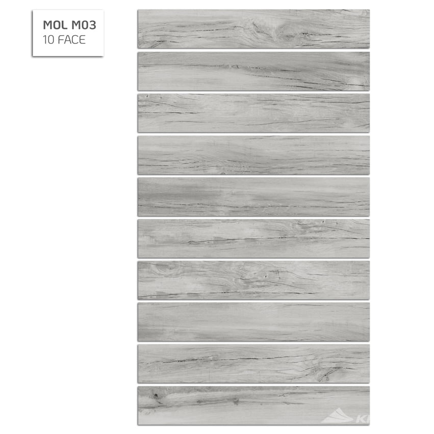 Gạch thiết kế Vân gỗ Eurotile Mộc Lan MOLK03 - Ảnh 7