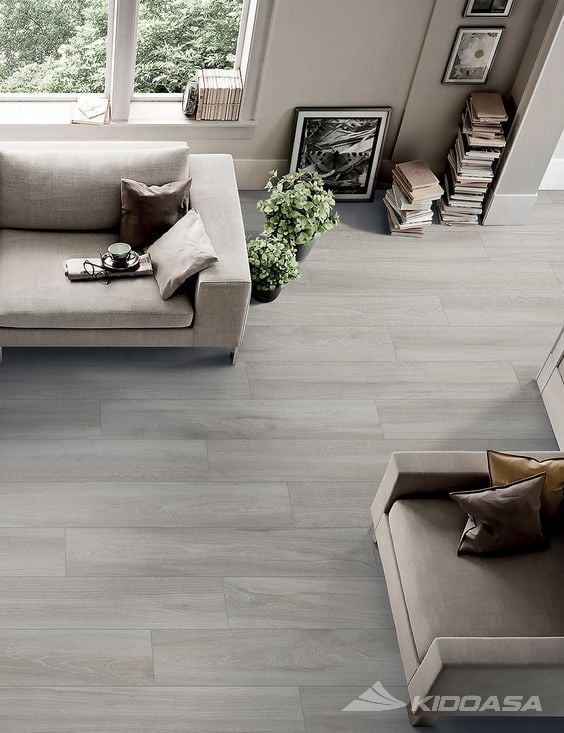 Gạch thiết kế Vân gỗ Eurotile Mộc Lan MOLK03 - Ảnh 4