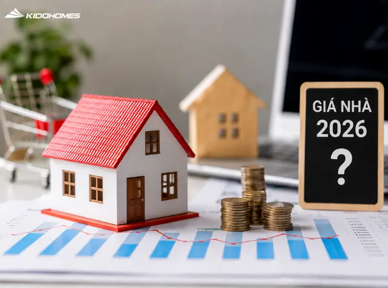 Giá nhà 2026 có giảm? Nên xây hay mua sẵn - phân tích chi tiết cho gia chủ