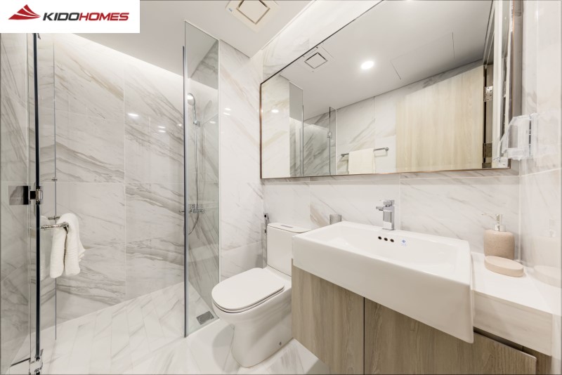Giải pháp phòng tắm đa chức năng cho căn hộ diện tích vừa và nhỏ tại Masteri West Heights Giải pháp phòng tắm đa chức năng cho căn hộ diện tích vừa và nhỏ tại Masteri West Heights