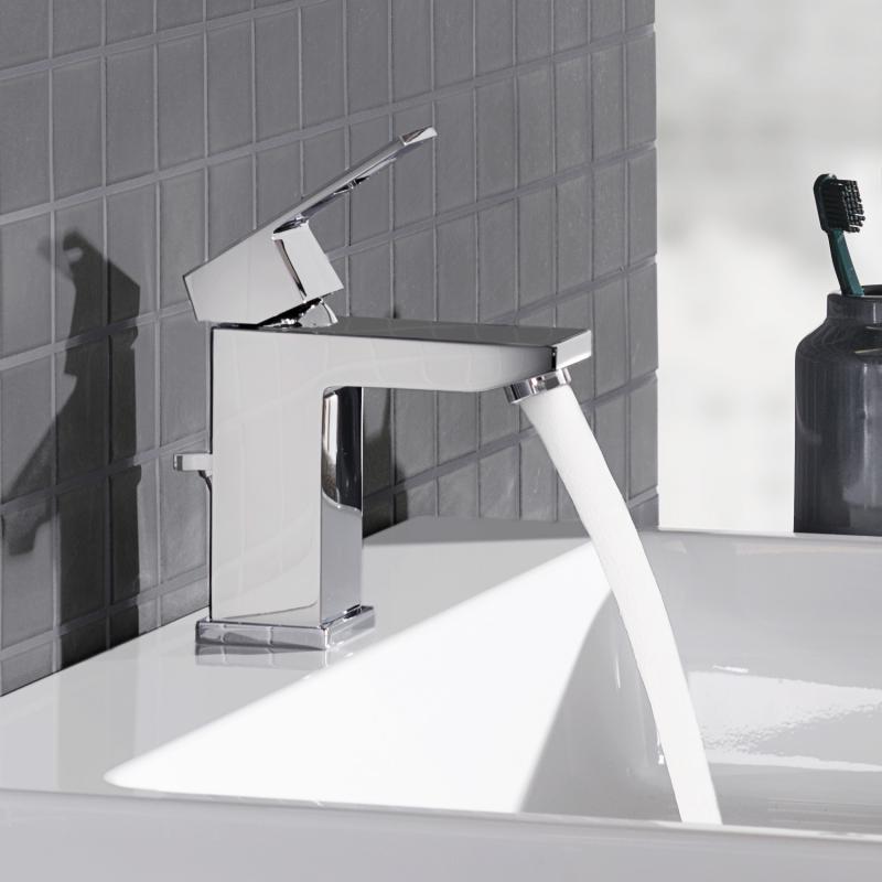 Vòi lavabo nóng lạnh Grohe EuroCube 23127000, Size-S