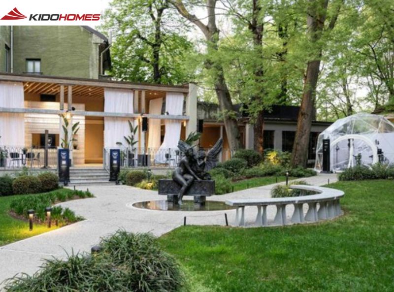 GROHE ra mắt không gian triển lãm Aqua Gallery tại Milan Design Week 2025: Khi nghệ thuật thiết kế chạm đến giá trị sống bền vững 2 Khu vườn lịch sử Garden Senato (Milan, Ý) nơi GROHE mang đến Aqua Gallery