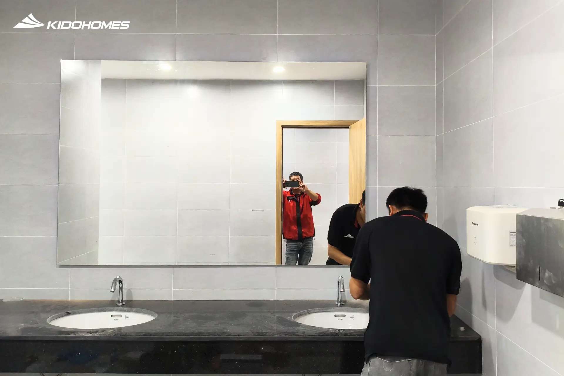 Lavabo đôi dùng song song