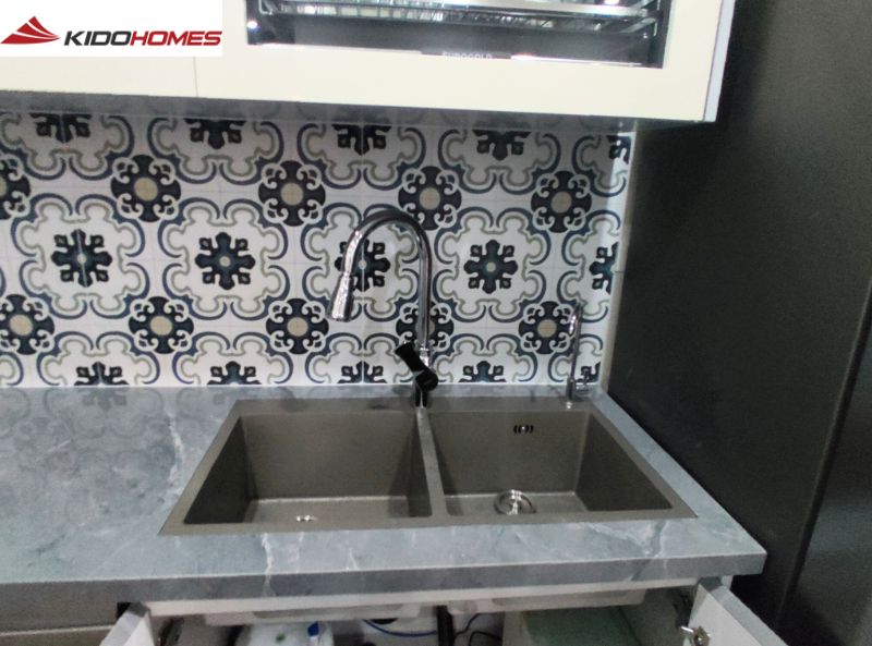 Hoàn thiện lắp đặt thiết bị bếp cho chị Liên ở Bắc Giang