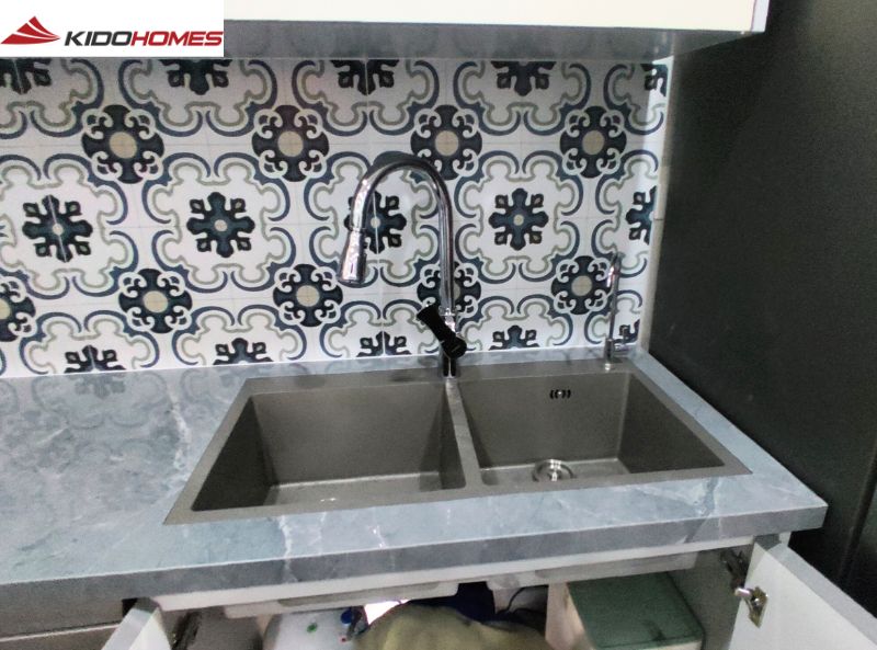 Hoàn thiện lắp đặt thiết bị bếp cho chị Liên ở Bắc Giang