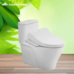 Bồn cầu 1 khối kết hợp nắp rửa điện tử INAX AC-989/CW-H18VN