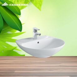 Chậu rửa lavabo treo tường INAX L-285VFC/BW1, L-285VEC/BCW1