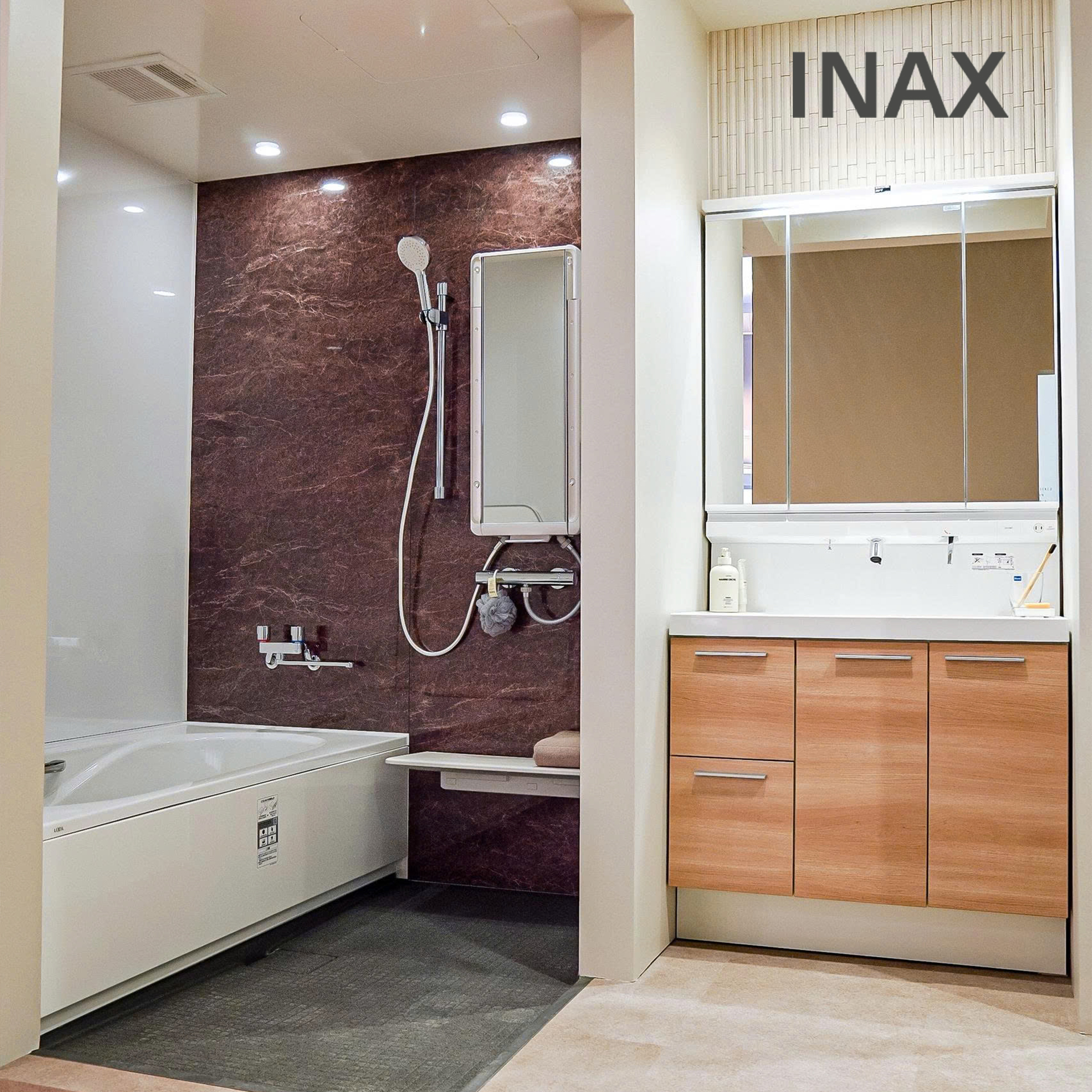 Combo thiết bị phòng tắm INAX - Tính năng hiện đại, công nghệ tiên tiến