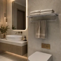 Kệ để khăn TOTO YTS411BV 2 tầng - Tối ưu không gian lưu trữ trong phòng tắm