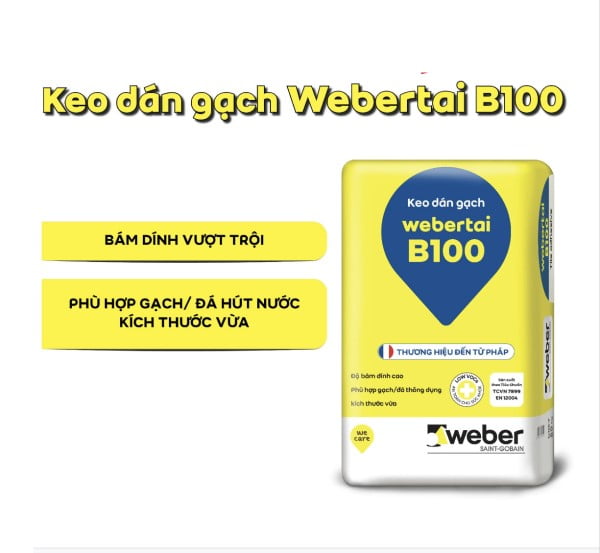 keo dan gach webertai b100 tinh nang