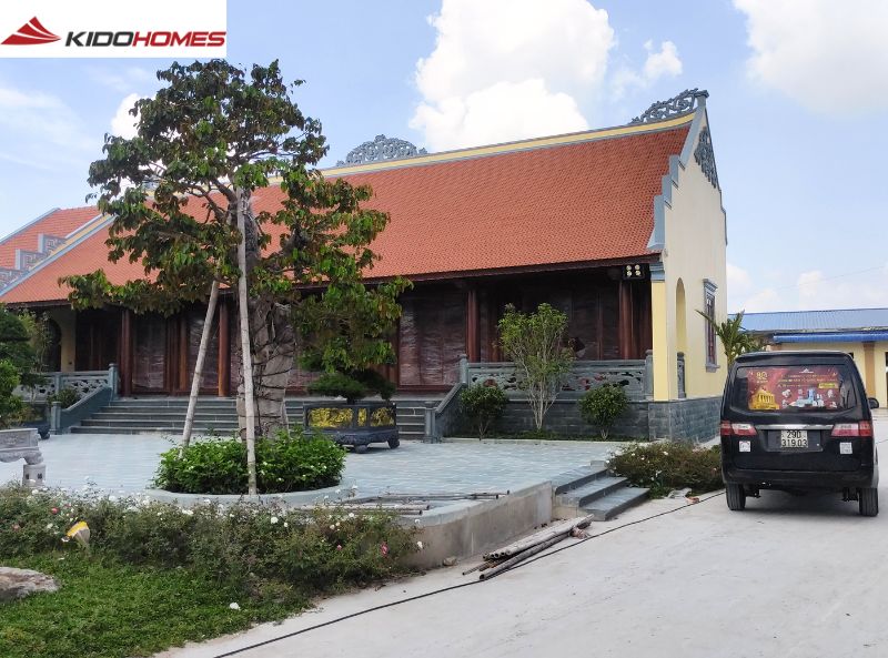 Khảo sát công trình tại biệt thự riêng của chú Vinh – Hà Nội