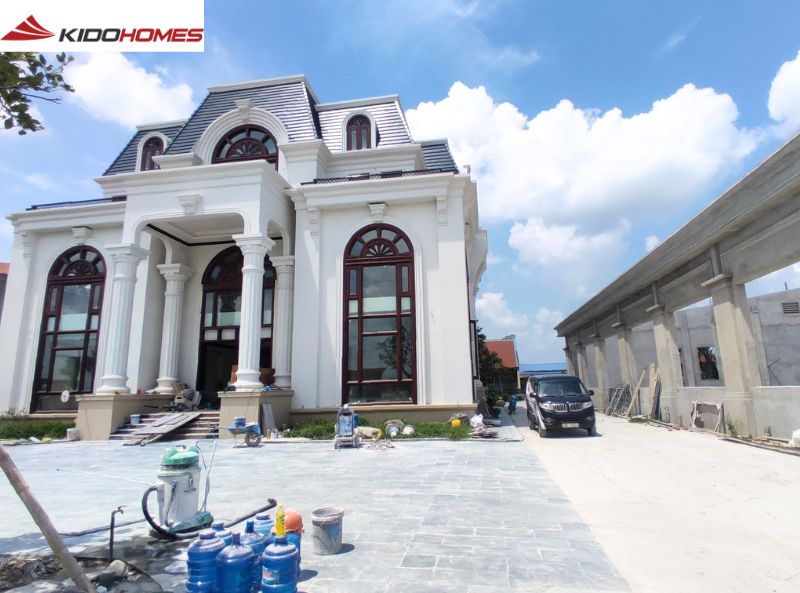 Khảo sát công trình tại biệt thự riêng của chú Vinh – Hà Nội