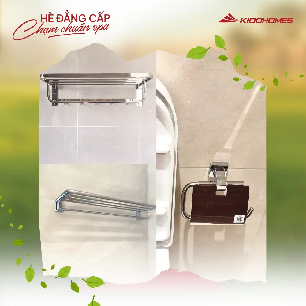 Phụ kiện đồng bộ tạo nên tổng thể hoàn chỉnh