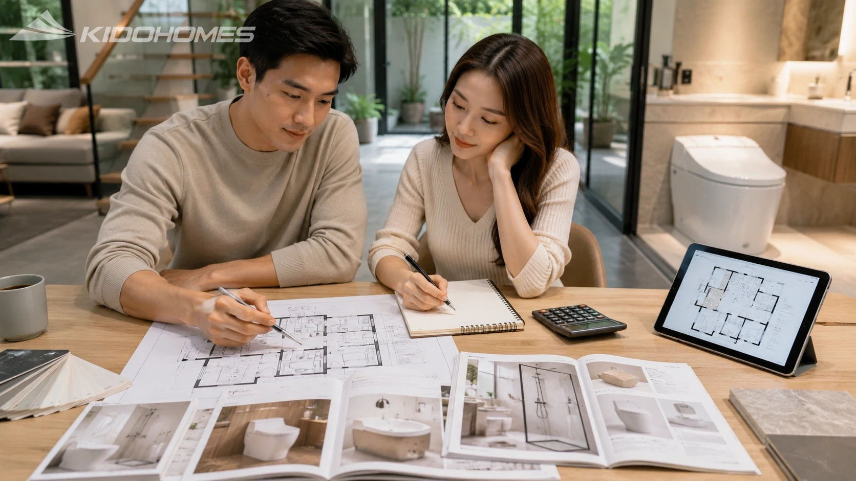 Kinh nghiệm chọn thiết bị vệ sinh khi xây nhà lần đầu