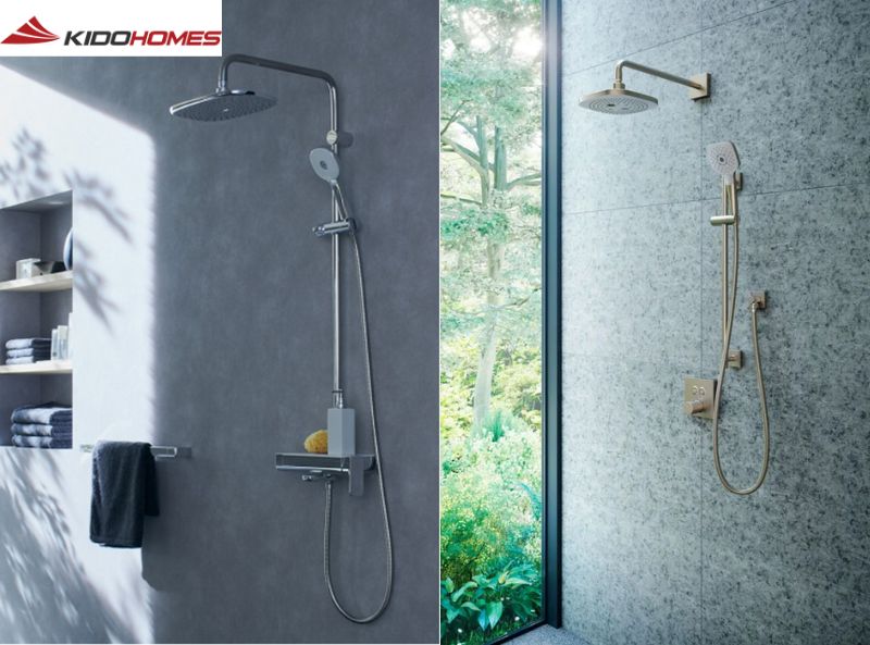 Kinh nghiệm chọn mua vòi hoa sen bền đẹp, phù hợp cho nhà tắm