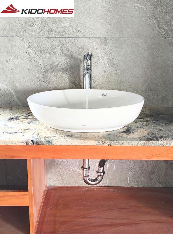 Hoàn thiện lắp đặt full combo 3 phòng tắm đồng bộ cho gia đình anh chị Long – Hiền tại Hà Nội