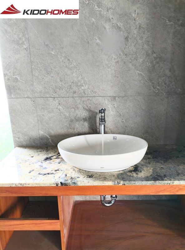 Hoàn thiện lắp đặt full combo 3 phòng tắm đồng bộ cho gia đình anh chị Long – Hiền tại Hà Nội