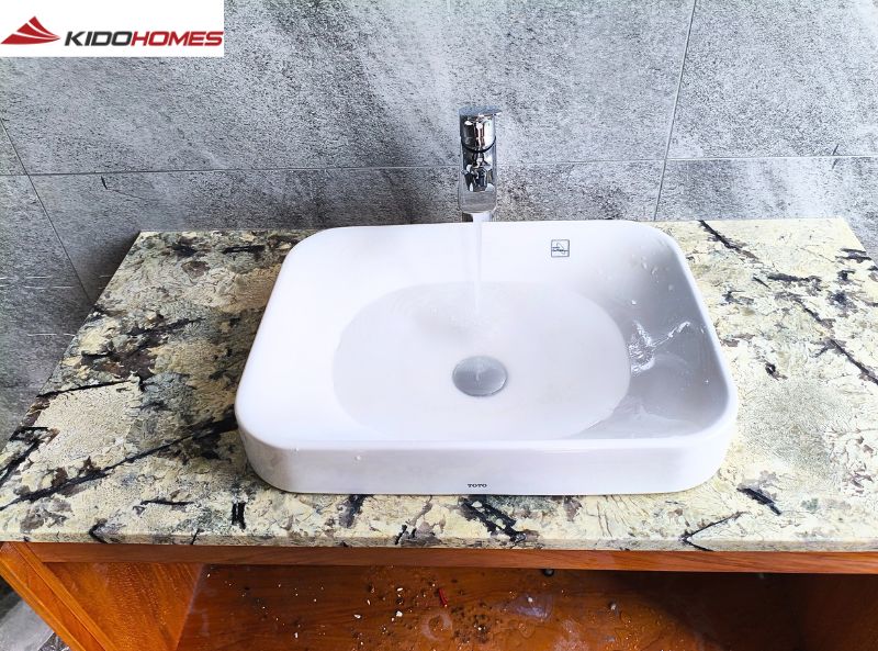 Hoàn thiện lắp đặt full combo 3 phòng tắm đồng bộ cho gia đình anh chị Long – Hiền tại Hà Nội